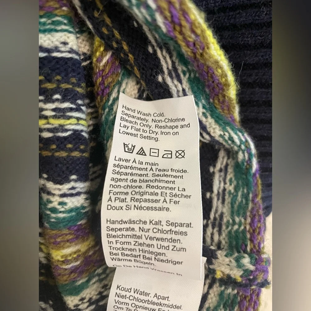 J. Crew Fair Isle Crew Neck Sweater XL